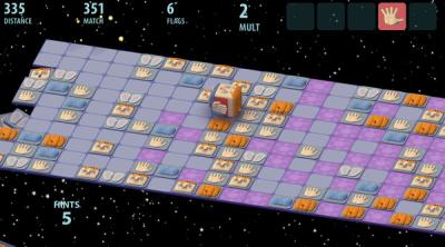 Screenshot of Cubey vs. the Universe