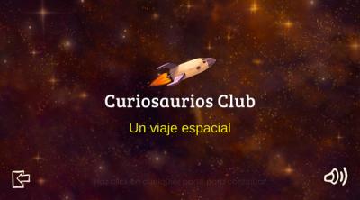 Screenshot of Curiosaurios Club. Un viaje espacial