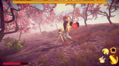 Screenshot of Cute girl with uncle's leisure time