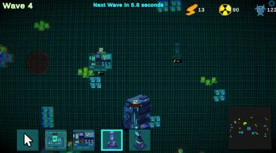 Screenshot of CyberGrid: Tower defense