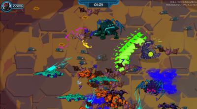 Screenshot of CyberHeroes Arena DX