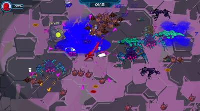 Screenshot of CyberHeroes Arena DX