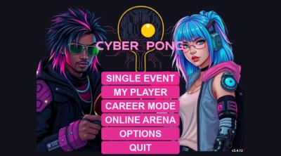 Screenshot of CyberPong AI