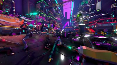 Screenshot of CYBERSLAYER: No Time to Regret