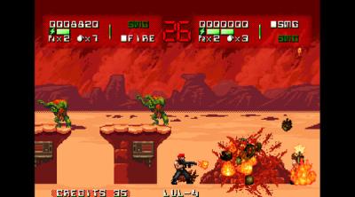 Screenshot of CYBORG FORCE