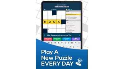 Screenshot of Daily Themed Crossword Puzzles