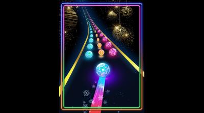 Screenshot of Dancing Road: Color Ball Run!