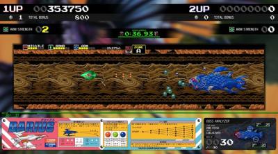 Screenshot of Darius Cozmic Collection Arcade