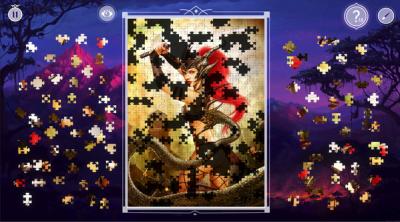 Screenshot of Dark Fantasy: Jigsaw Puzzle 2