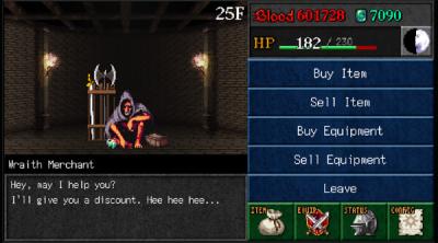 Screenshot of DarkBlood -Gaiden-