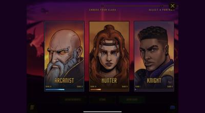 Screenshot of Dawncaster: Deckbuilding RPG