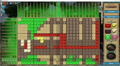 Screenshot of Daydream Mosaics 5: Crimson Veil