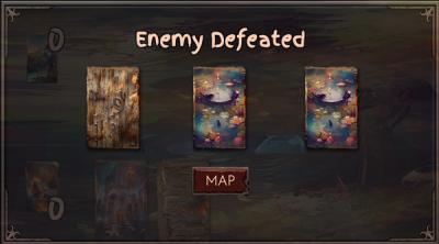 Screenshot of Deck of Life: No Turns, Individual Card Permadeath