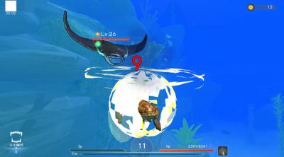 Screenshot of Deep Blue: Devour and Evolve