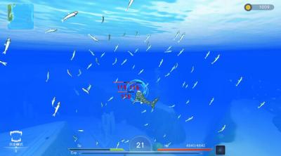 Screenshot of Deep Blue: Devour and Evolve