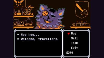 Screenshot of Deltarune