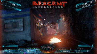 Screenshot of Descent: Underground