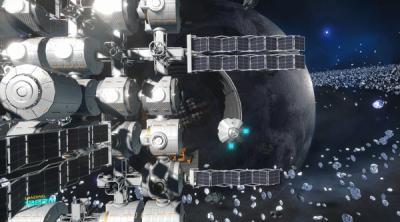 Screenshot of Descent Vector: Space Runner