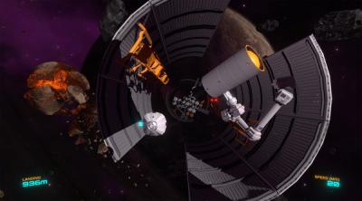 Screenshot of Descent Vector: Space Runner