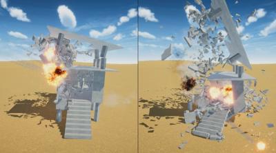 Screenshot of Destructive physics