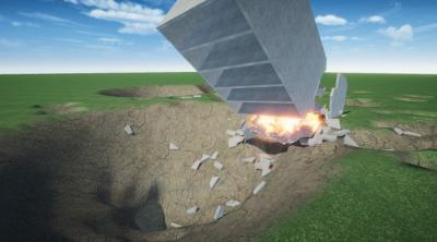 Screenshot of Destructive physics