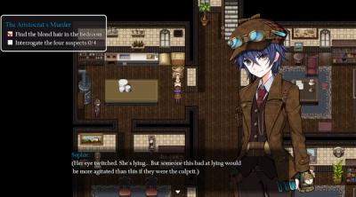 Screenshot of Detective Girl of the Steam City