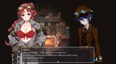 Screenshot of Detective Girl of the Steam City