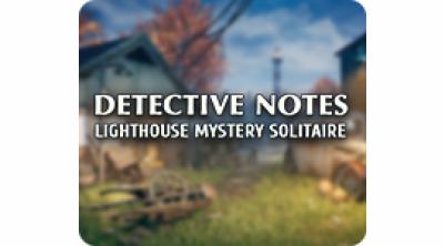 Logo of Detective notes. Lighthouse Mystery Solitaire