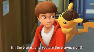 Screenshot of Detective Pikachu