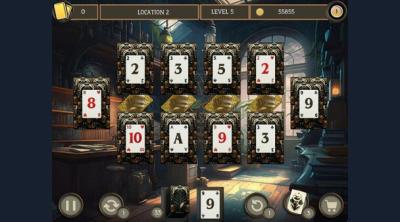 Capture d'écran de Detective Solitaire. Butler Story 3