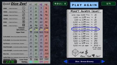 Screenshot of Dice-Zee!