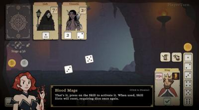 Screenshot of Dice & Fold