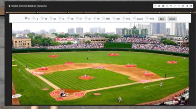 Screenshot of Digital Diamond Baseball V11