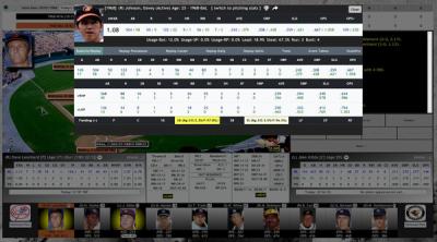 Screenshot of Digital Diamond Baseball V13