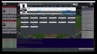 Screenshot of Digital Diamond Baseball V8
