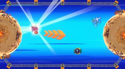 Screenshot of Dino Galaxy Tennis