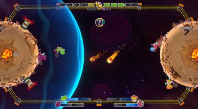 Screenshot of Dino Galaxy Tennis