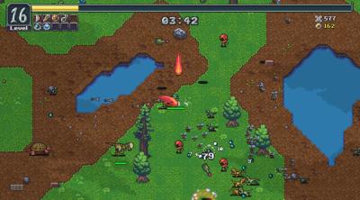 Screenshot of Dino Survivors