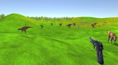 Screenshot of Dinosaur Hunter VR