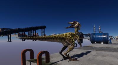 Screenshot of Dinosaur Runningiaeaei