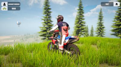 Capture d'écran de Dirt Bike Racer Simulator