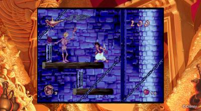 Capture d'écran de Disney Classic Games: Aladdin and The Lion King