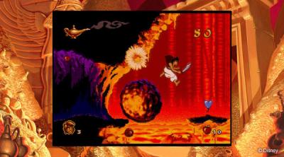 Capture d'écran de Disney Classic Games: Aladdin and The Lion King