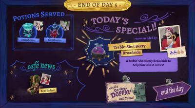 Capture d'écran de Disney Villains: Cursed Cafe