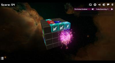 Screenshot of Djikstra's Enigmatic Puzzle Cube