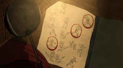 Screenshot of Do you see the waving cape