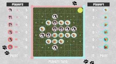 Screenshot of Dog vs Cat Othello