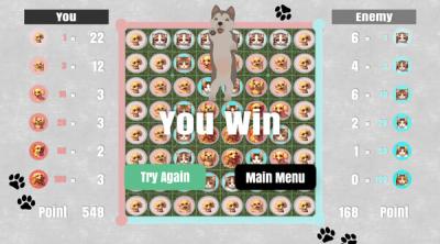 Screenshot of Dog vs Cat Othello