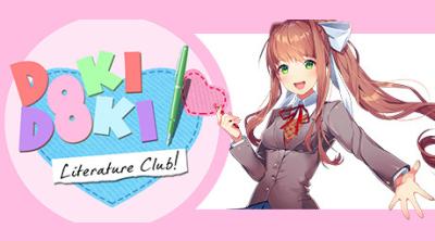 Logo of Doki Doki Literature Club!