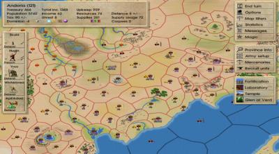 Screenshot of Dominions 2 - The Ascension Wars